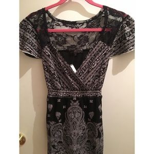 Almost Famous Bandana Wrap Top V-Neck